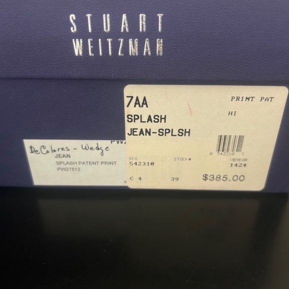 Stuart Weizmann Jean Splash Patent Print. Size 7AA - Picture 2 of 15